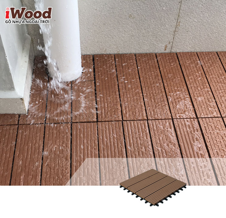 thi công vỉ gỗ iWood DT300x300 Wood 3