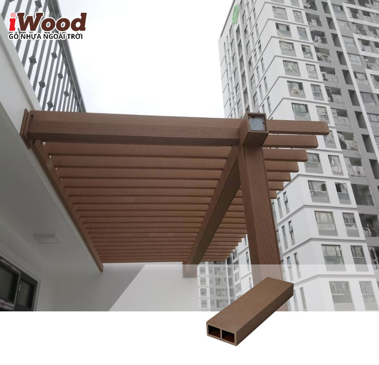 thi công thanh lam iWood HD90x40-2S Red Coffee 3