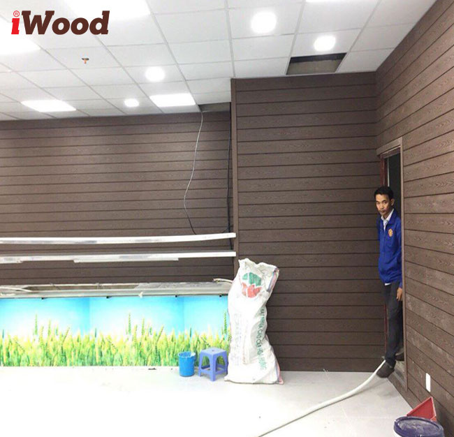 iwood ốp tường trong nhà