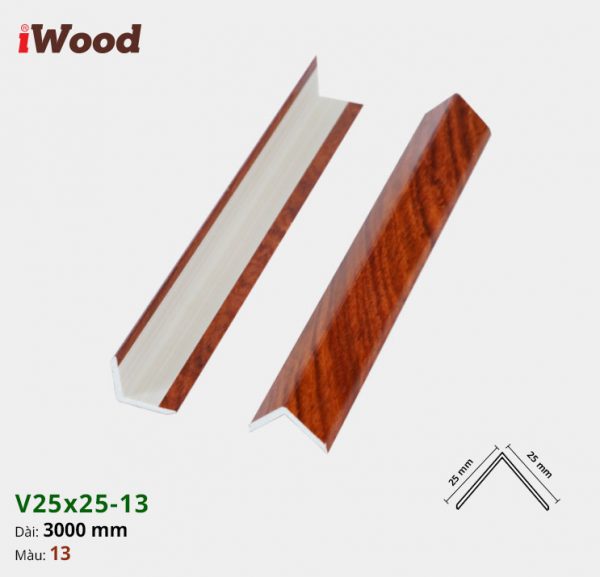 iWood nẹp V25x25-13