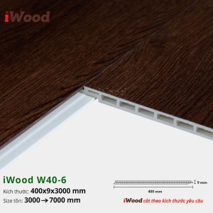 Tấm ốp nano iWood W40-6