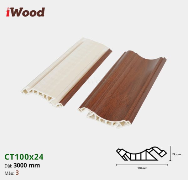 Nẹp Trần iWood CT100-3