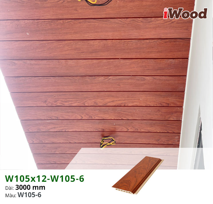 Tấm ốp tường iWood iWood W105x12-W105-6