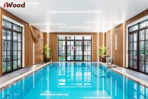 Hồ bơi đẹp với tấm iWood