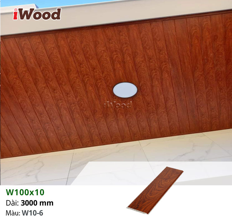 Ốp trần tấm ốp iWood W100x10-W10-6
