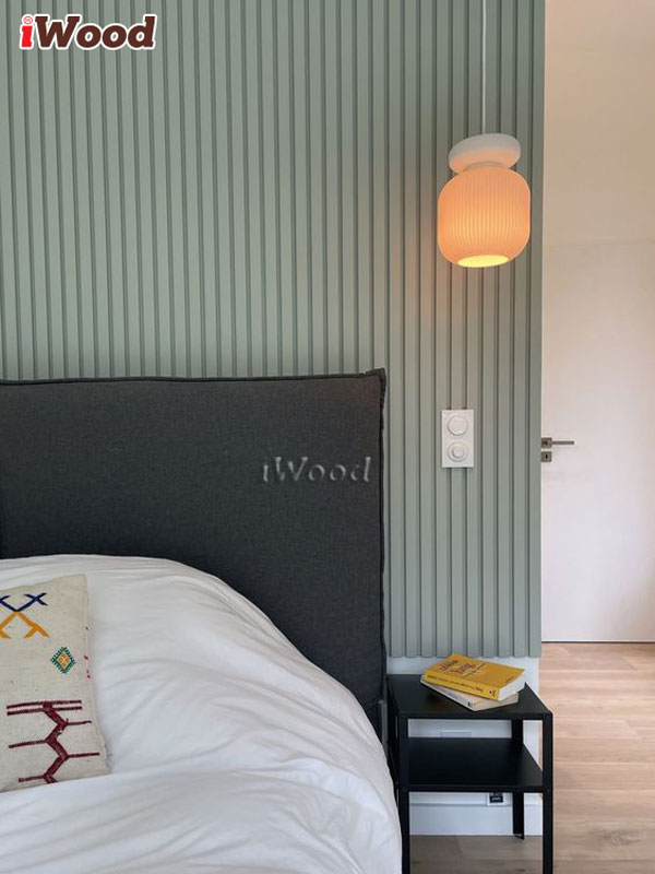 20 mẫu ốp vách phòng ngủ lam sóng sơn màu, đẹp hiện đại 2022