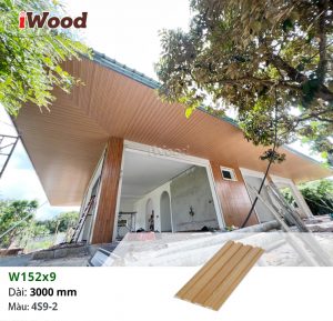 Tấm lam sóng iWood W152x9-4S9-2 ốp trần