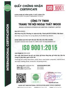 Chứng Nhận ISO