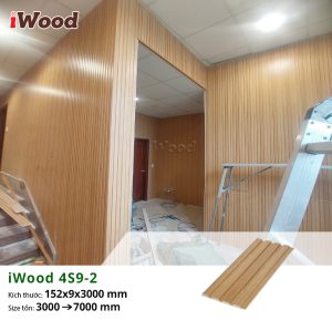 Lam sóng iWood 4S9-2 ốp trang trí tường tại Bà Rịa Vũng Tàu