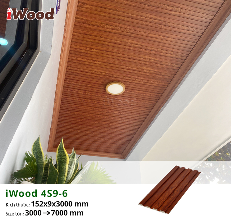 Tấm lam sóng 4S9-6 ốp trần nội thất