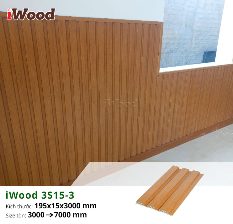 Tấm ốp iWood 3S15-3