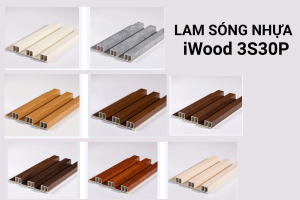 tấm lam sóng nhựa iWood 3S30P