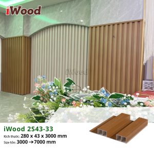 tấm lam sóng iWood 2S43