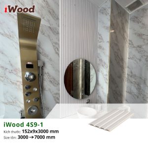 cách ốp nhà vệ sinh bằng tấm ốp lam sóng iWood