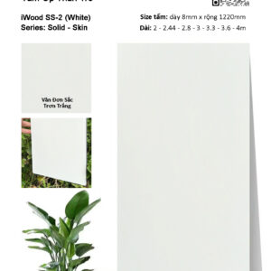 Tấm ốp đa năng than tre vân đơn sắc SS-2