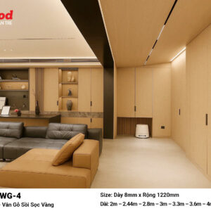 Tấm Than Tre Film Vân Gỗ