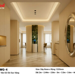 Tấm Than Tre Film Vân Gỗ