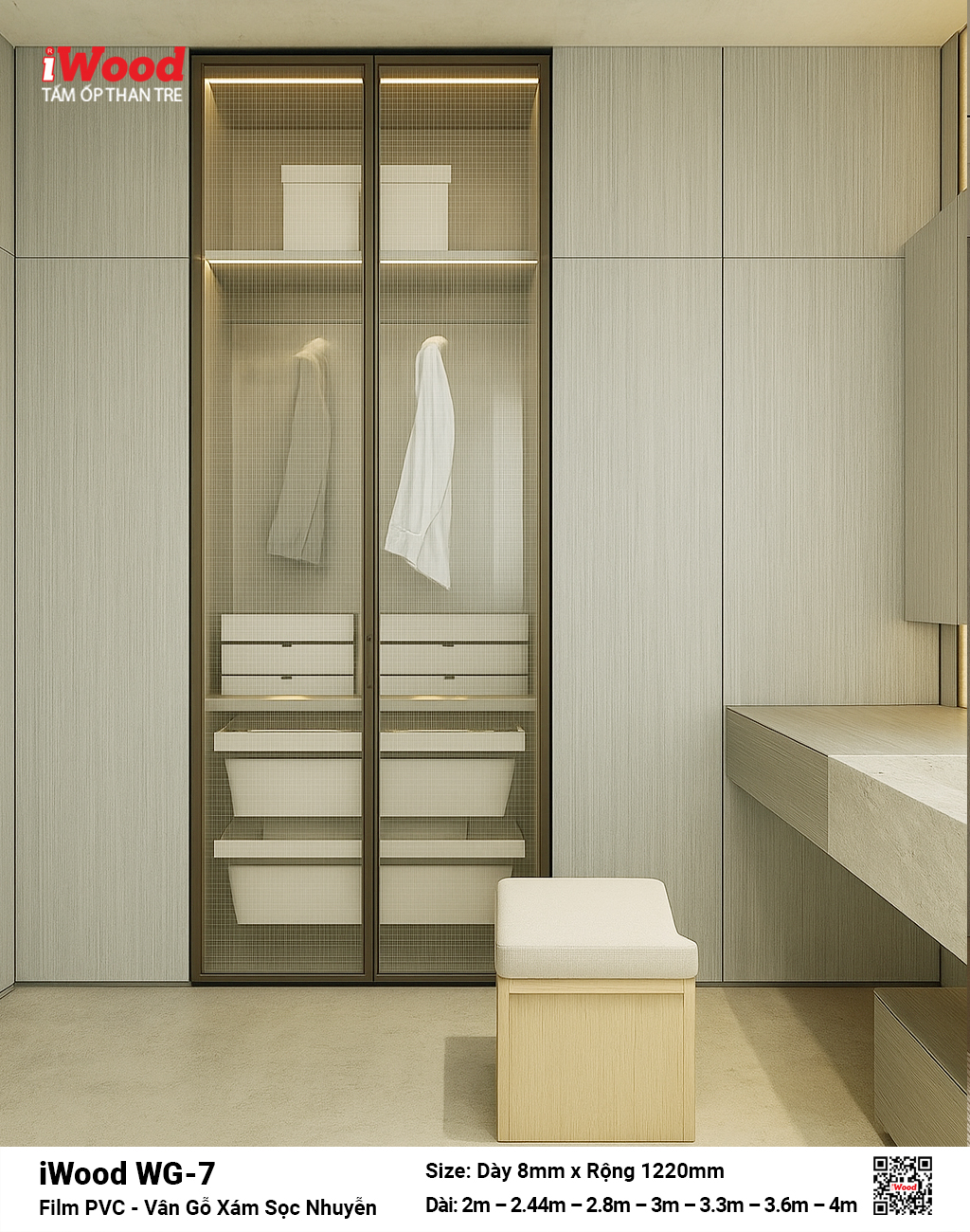 Tấm Than Tre Film Vân Gỗ