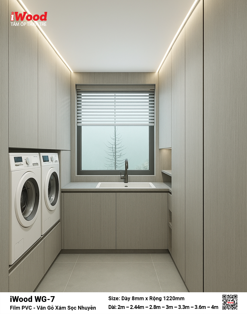 Tấm Than Tre Film Vân Gỗ