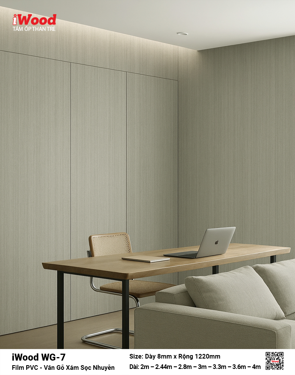 Tấm Than Tre Film Vân Gỗ