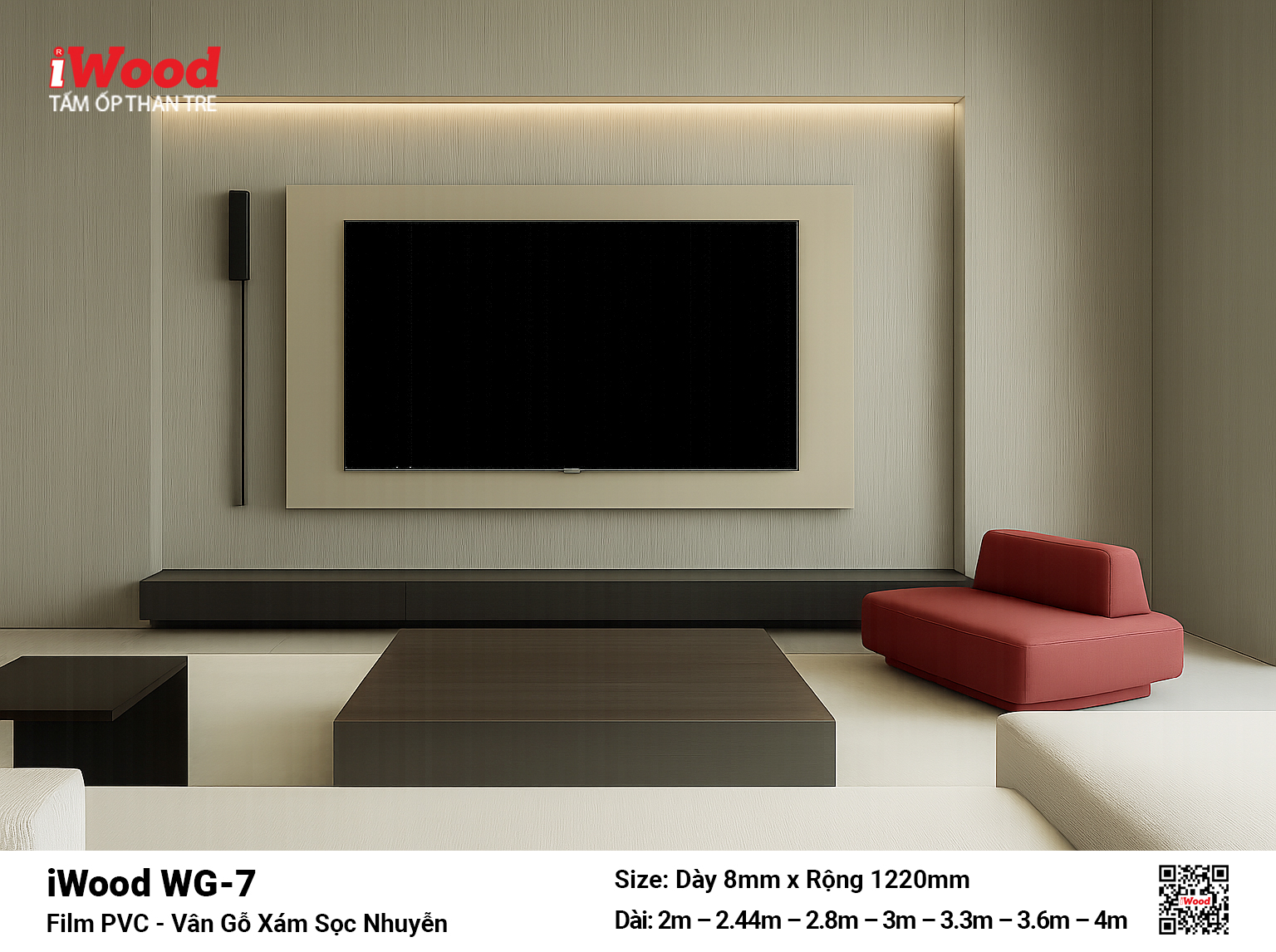 Tấm Than Tre Film Vân Gỗ