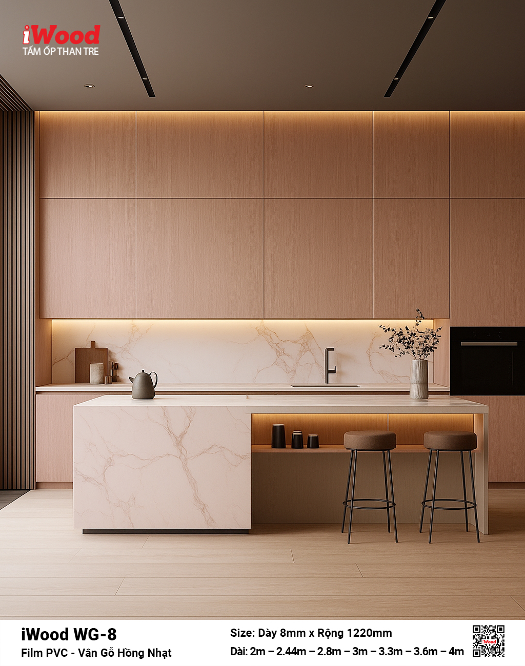 Tấm Than Tre Film Vân Gỗ WG-8 - Hình ảnh 7