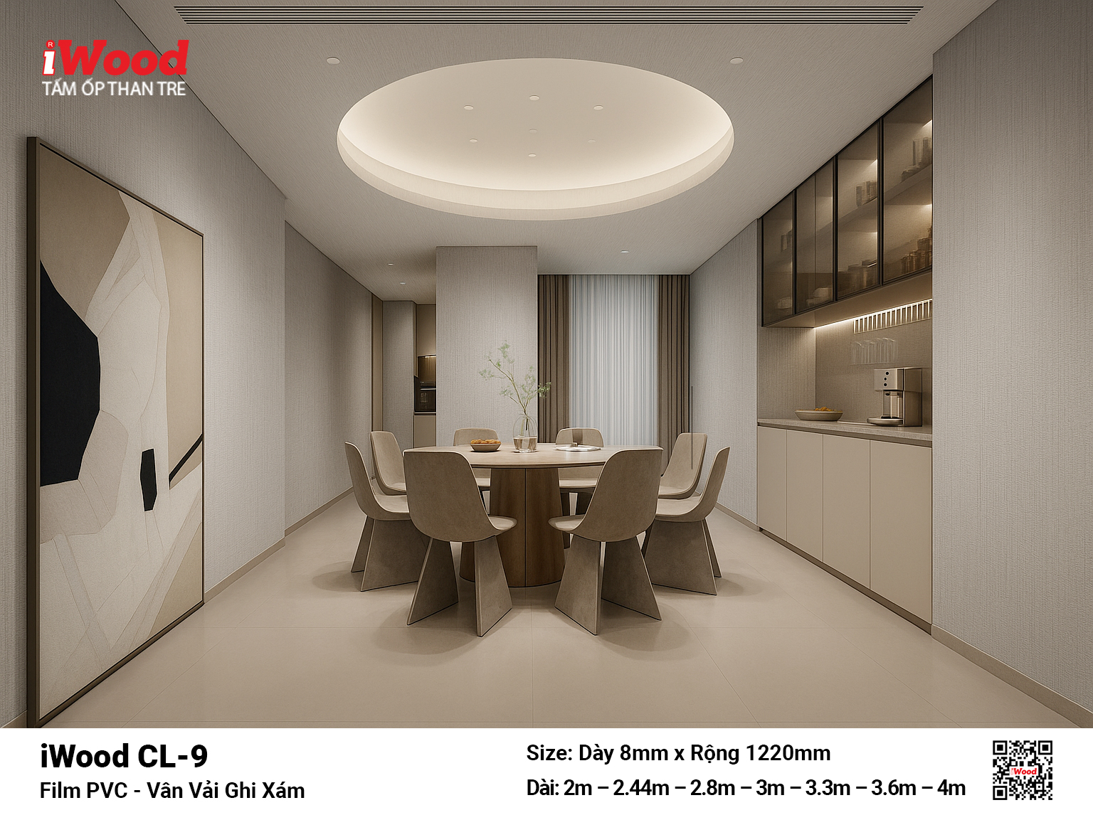 Tấm Than Tre Film Vân Vải CL-9