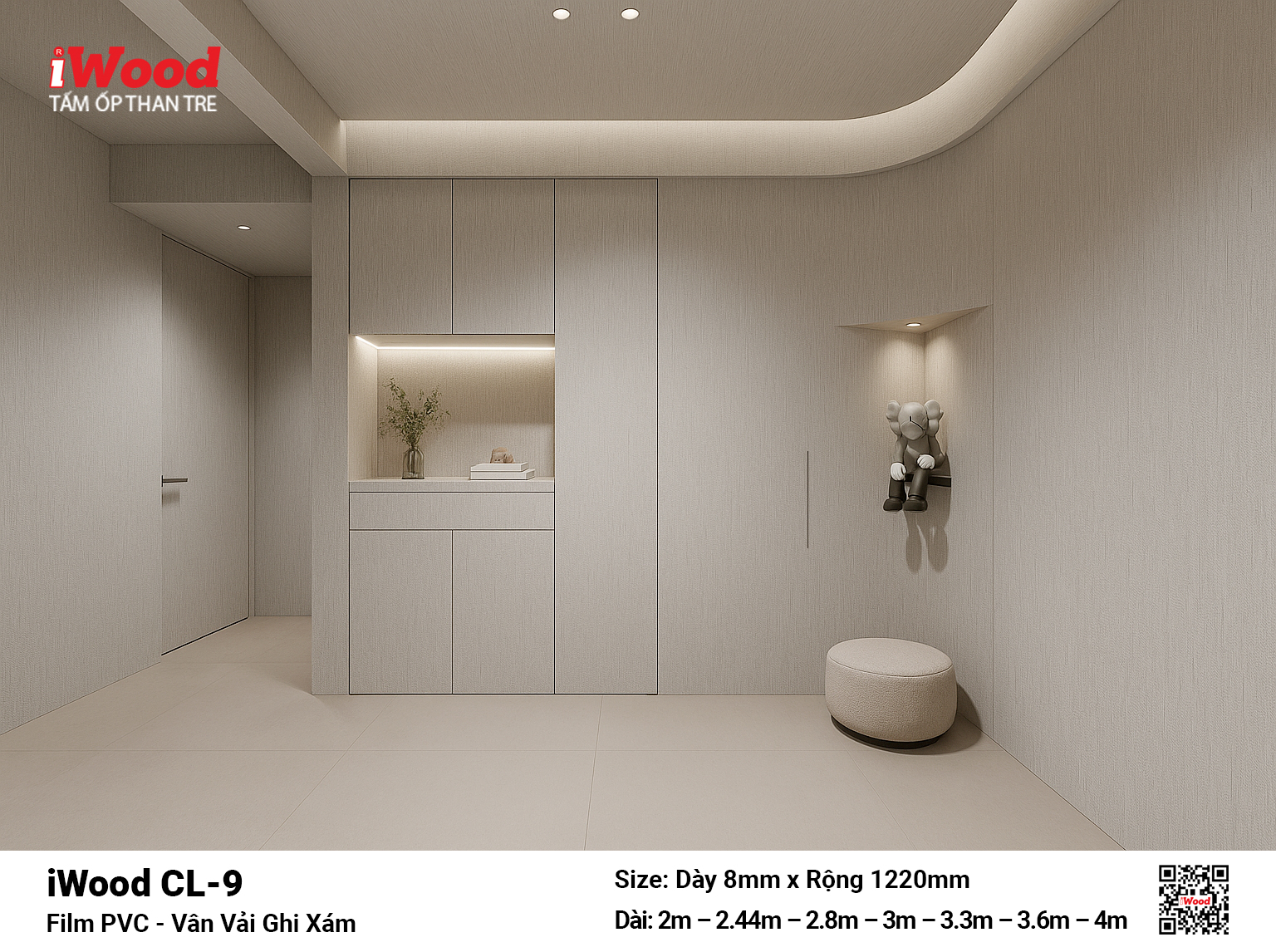 Tấm Than Tre Film Vân Vải CL-9