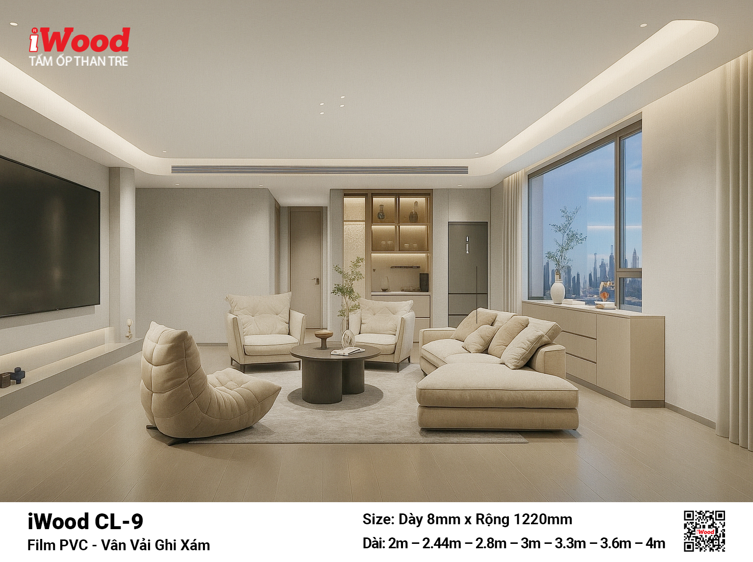 Tấm Than Tre Film Vân Vải CL-9