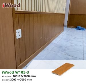 Kết Hợp Tấm Ốp Phẳng và Lam Sóng Nhựa