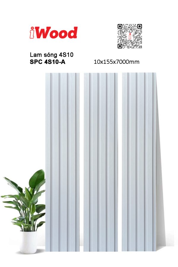 Tấm ốp iWood SPC 4S10-A