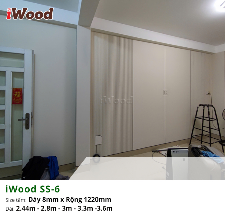 Tấm ốp than tre đơn sắc SS-6