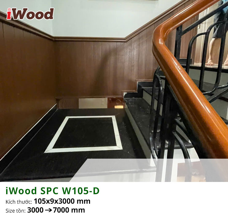 Tấm ốp iWood SPC W105