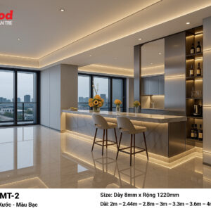 Tấm Than Tre Film Inox Xước