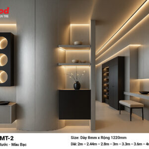 Tấm Than Tre Film Inox Xước