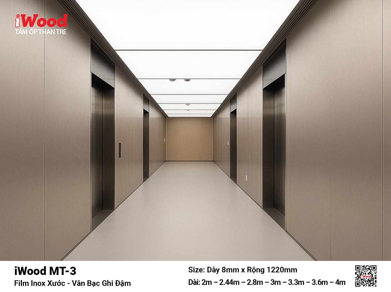 Tấm Than Tre Film Inox Xước