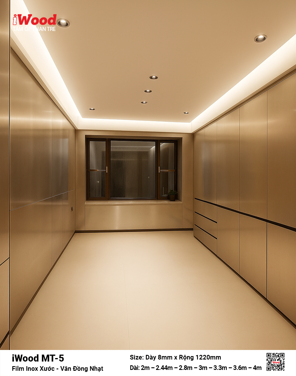 Tấm Than Tre Film Inox Xước