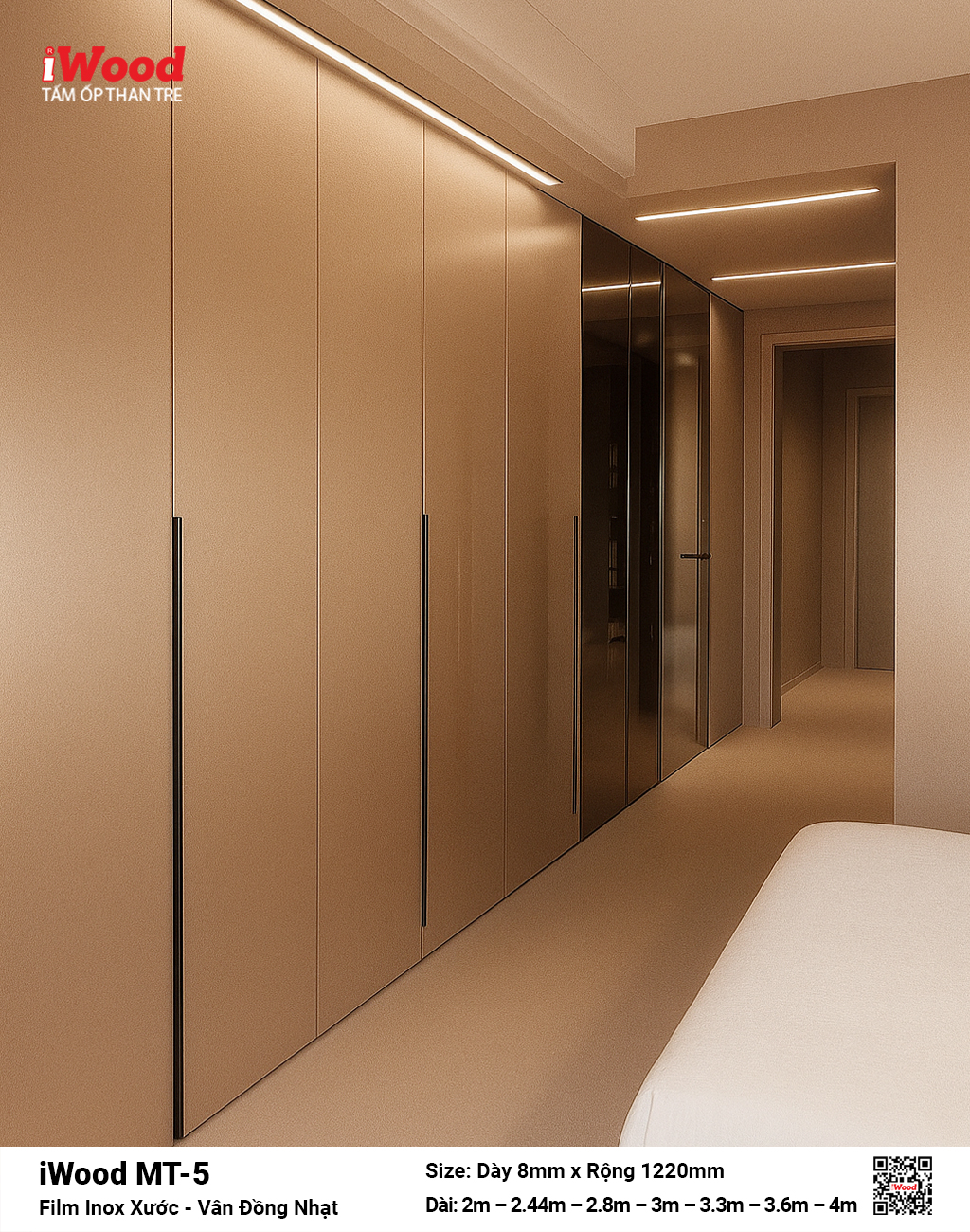 Tấm Than Tre Film Inox Xước