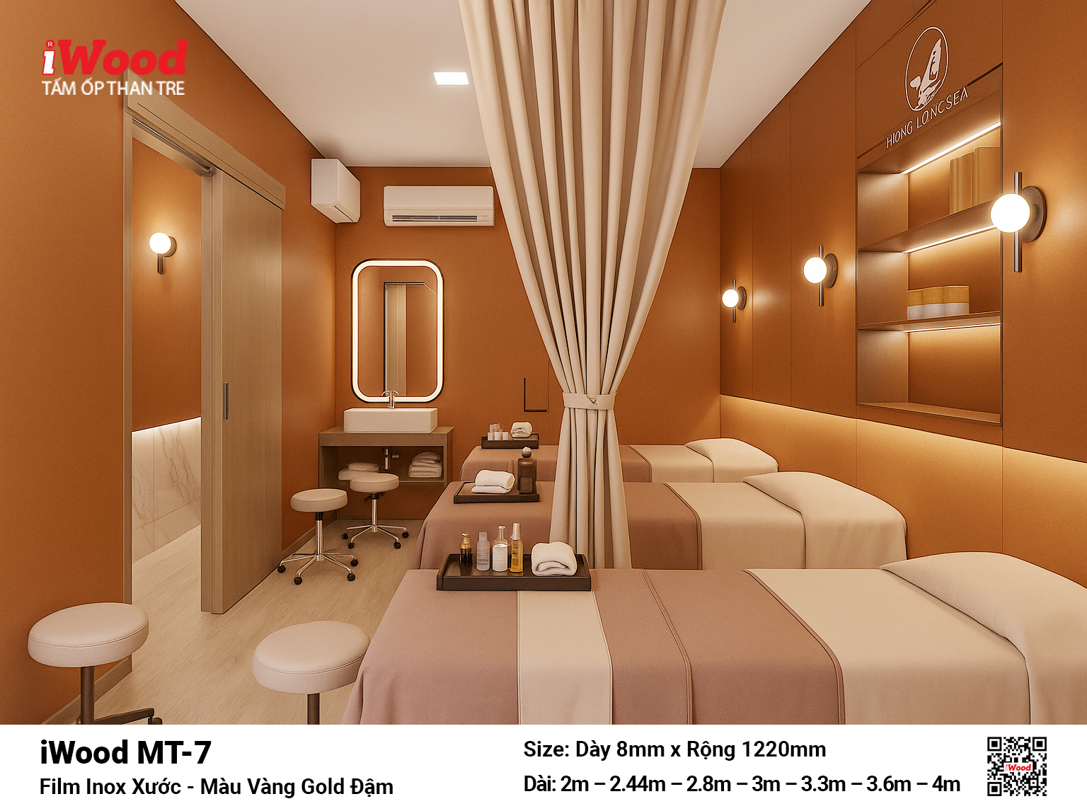 Tấm Than Tre Film Inox Xước