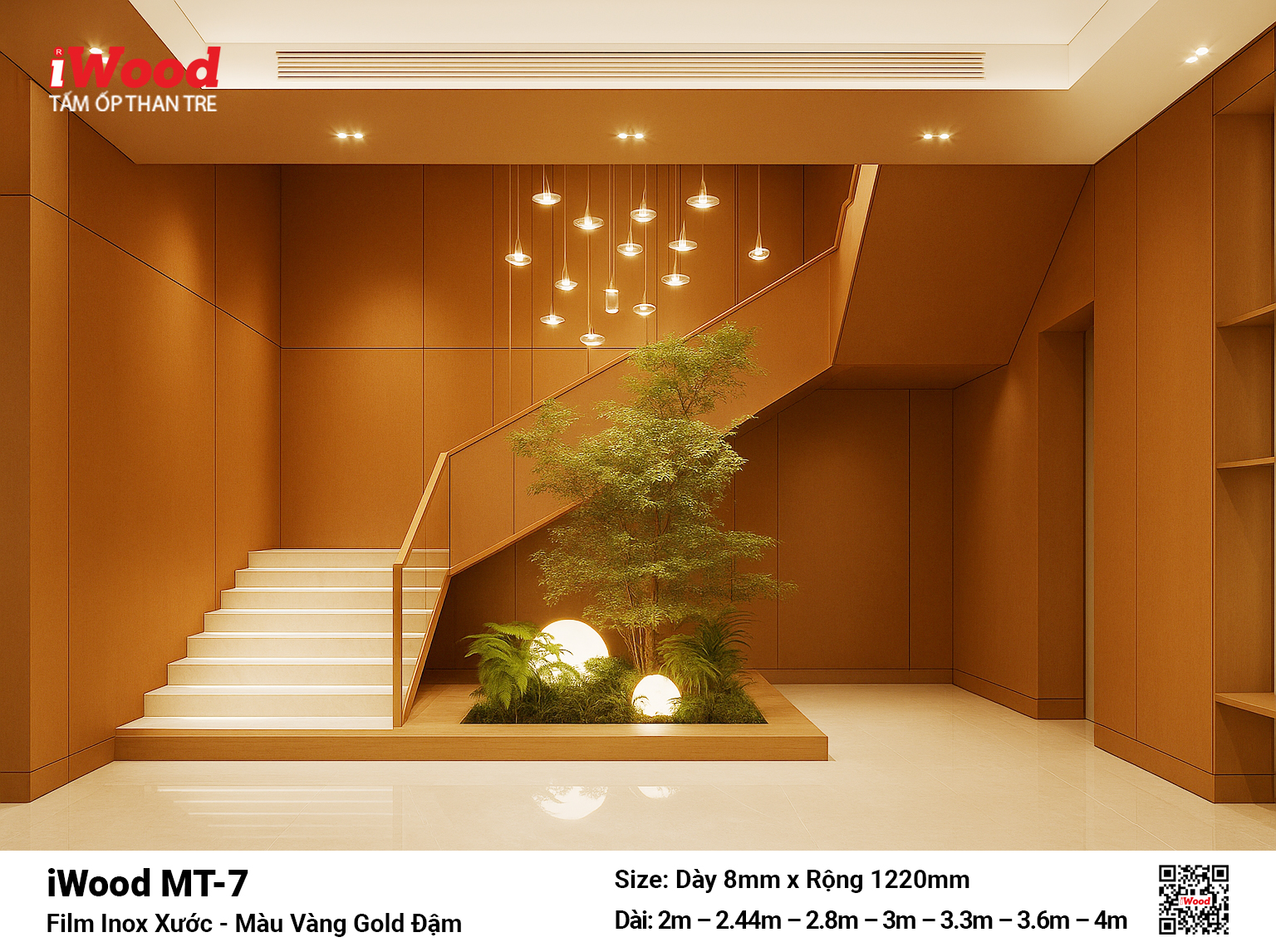 Tấm Than Tre Film Inox Xước