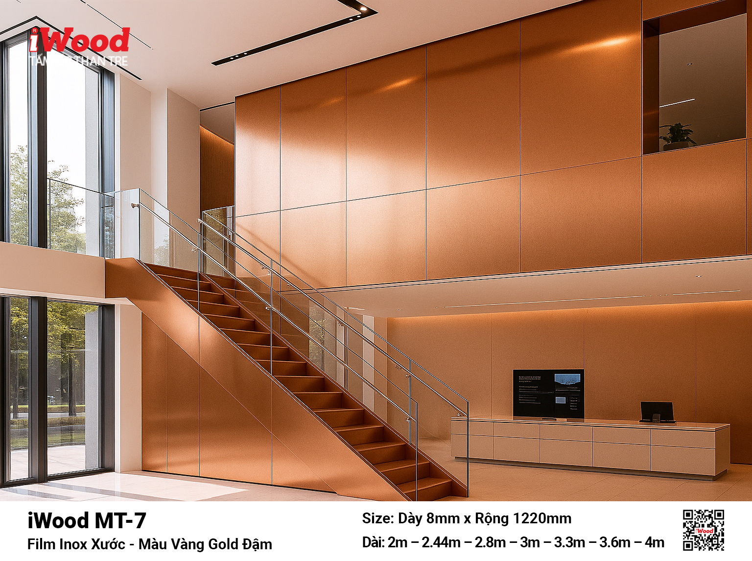 Tấm Than Tre Film Inox Xước