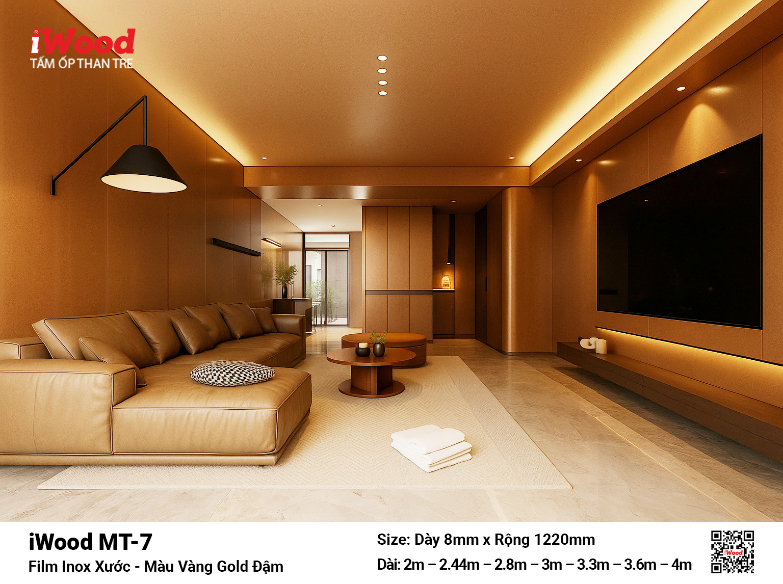 Tấm Than Tre Film Inox Xước