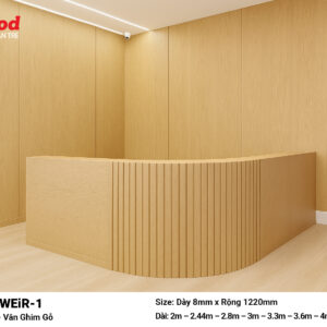 Tấm ốp than tre film vân ghim gỗ