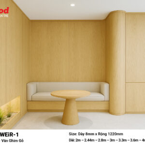 Tấm ốp than tre film vân ghim gỗ