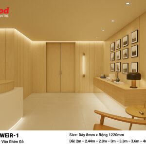 Tấm ốp than tre film vân ghim gỗ