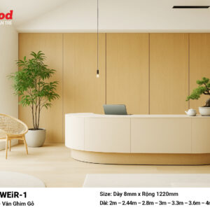 Tấm ốp than tre film vân ghim gỗ