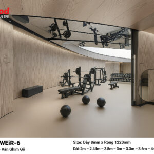 Tấm ốp than tre film vân ghim gỗ