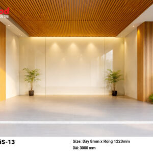 Tấm Ốp Than Tre iWood Film PET