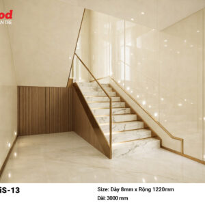 Tấm Ốp Than Tre iWood Film PET