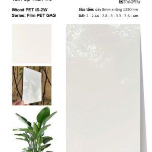 Tấm Than Tre Film Pet iS-2W